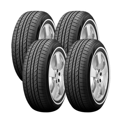 Jogo 4 Pneus Hankook Aro 15 Optimo H724 235/75R15 108S XL - Faixa ...